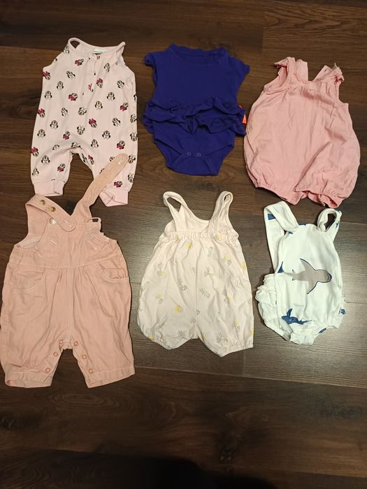 Duży Zestaw dla dziewczynki 62-68