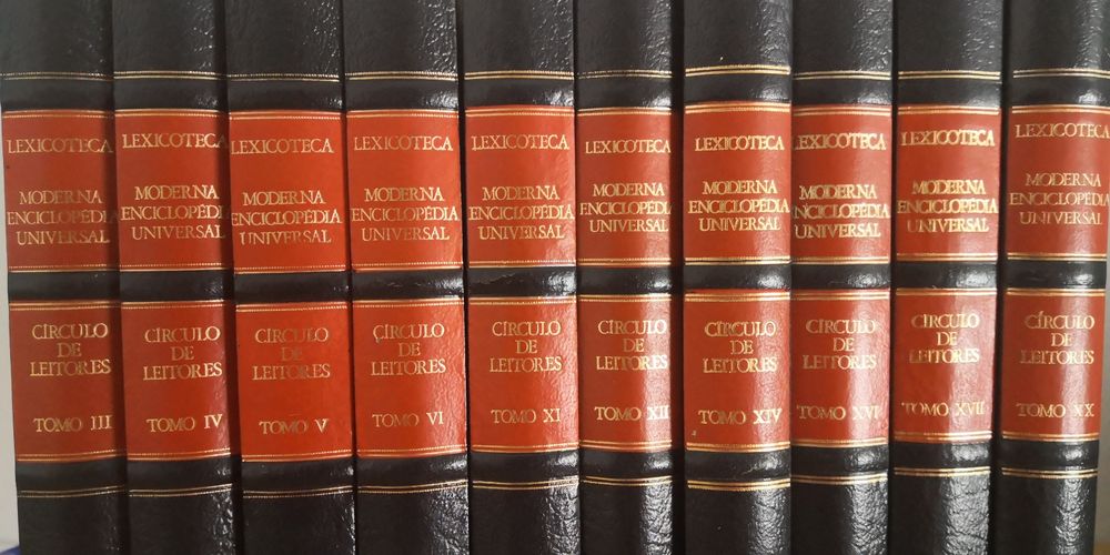 Moderna Enciclopédia Universal - Lexicoteca - 10 volumes
