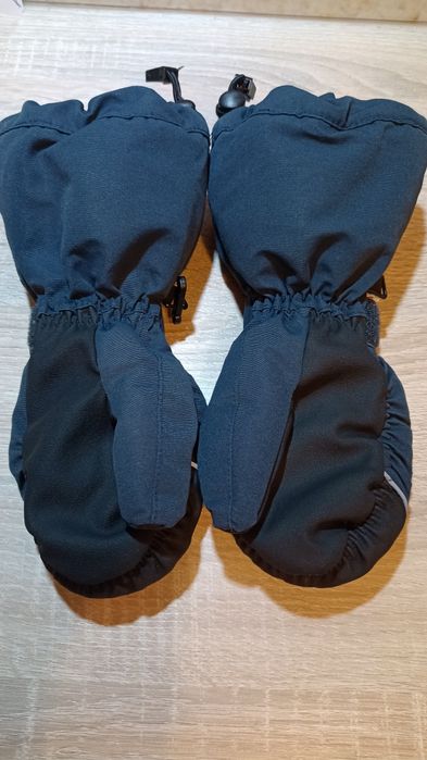 Śliczne rękawiczki zimowe wełniane, Wełna Wool Reflex 128/140