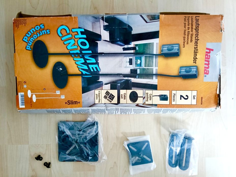 Kit Suportes para Colunas Home Cinemama