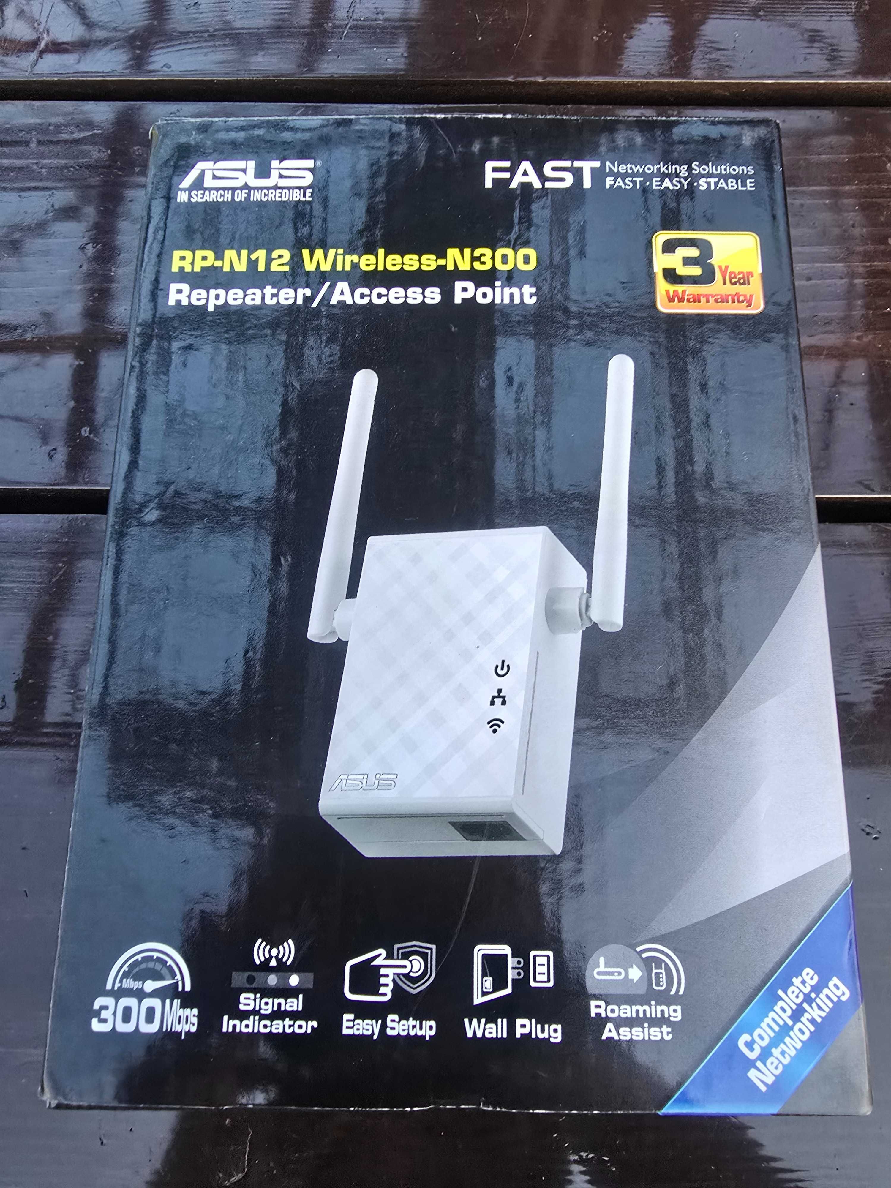 Router ASUS RT-AC750 i Wzmacniacz ASUS RP-N12