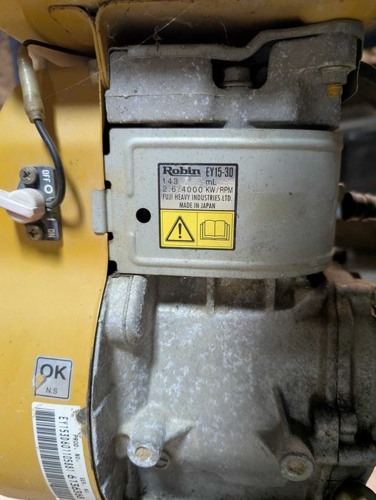 Motor de Rega Robin/ Subaru EY15-3 (3,5 HP) – Usado