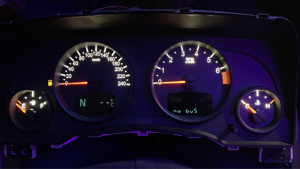 Перевод из миль в км Jeep / Transfer from miles to km Jeep