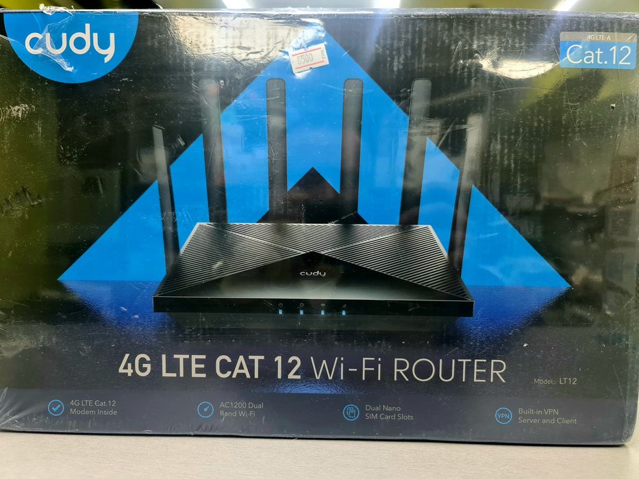 4G LTE WiFi роутер Cudy Cat. 12 Модель LT12