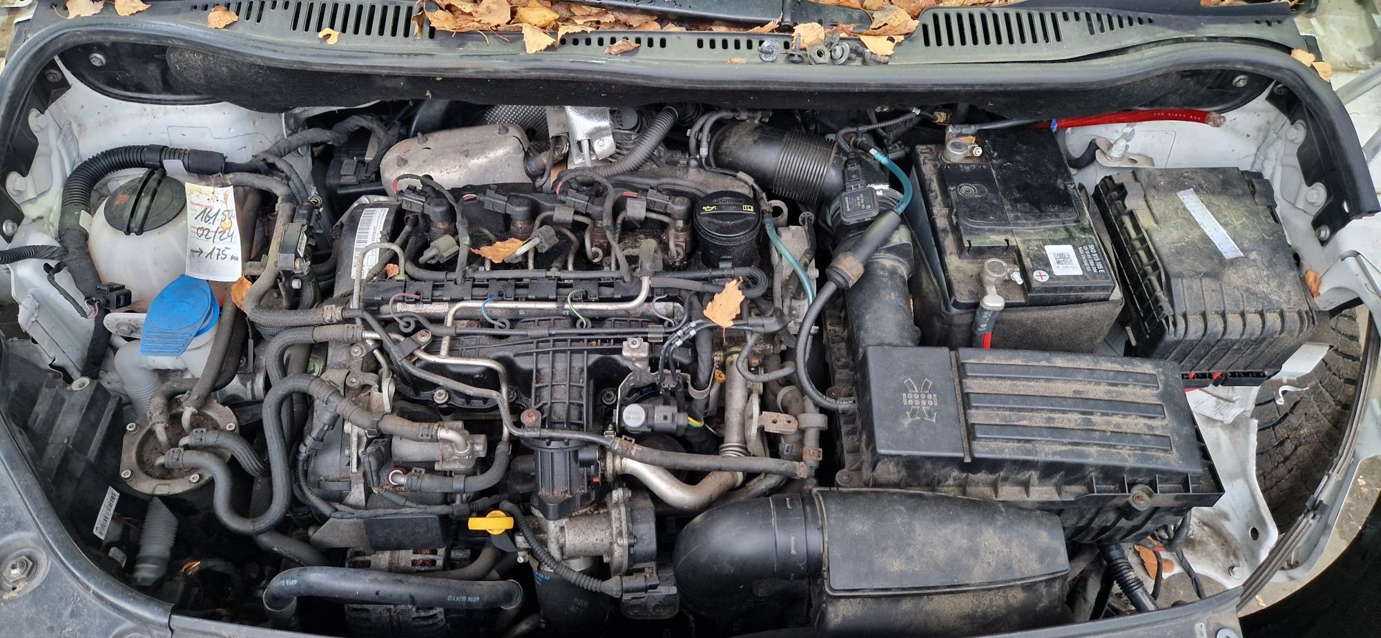 Silnik kompletny vw caddy 1.6tdi cay demontaz