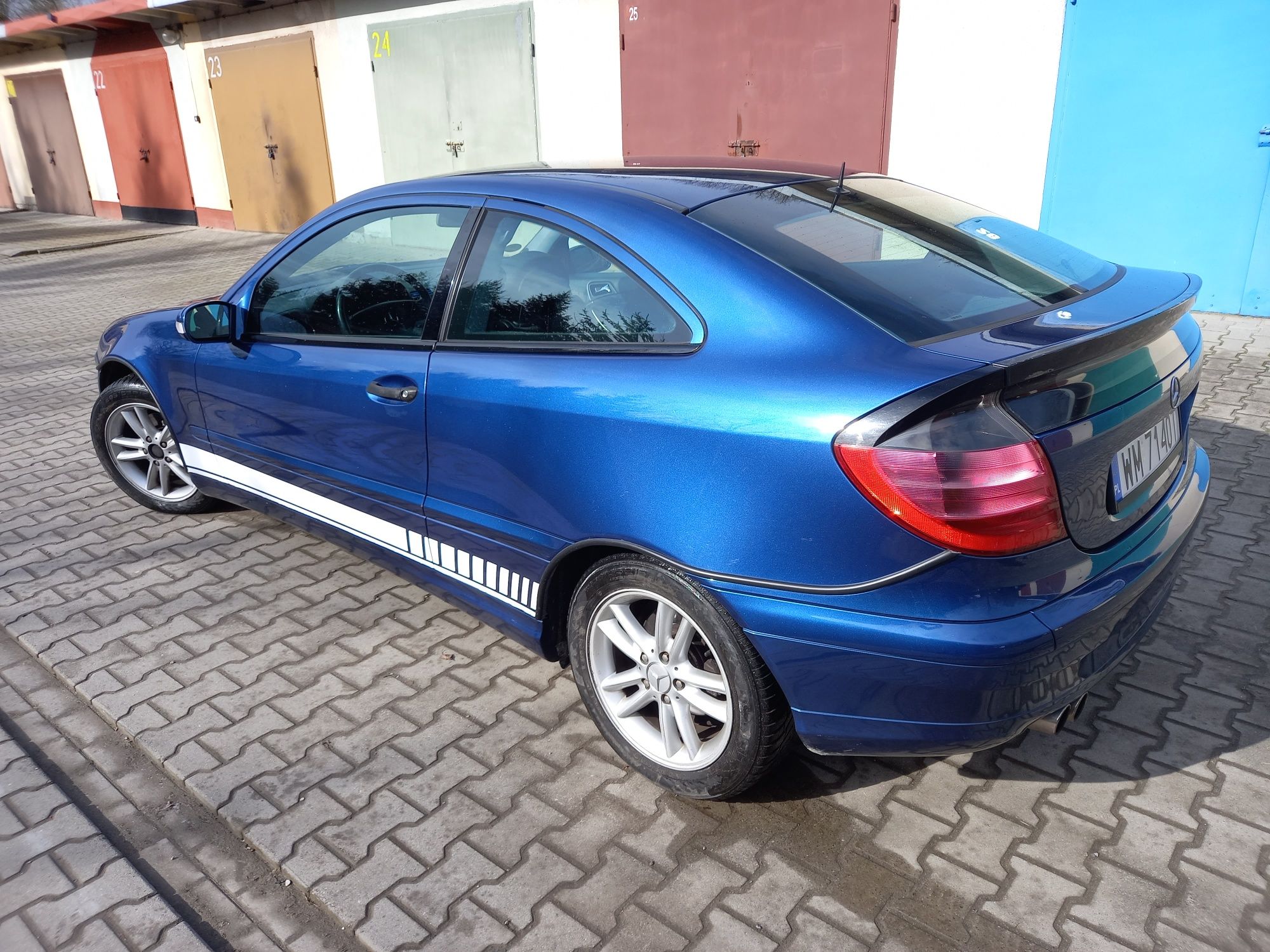 Mercedes C 200 Kompresor ( benzyna + gaz, webasto )