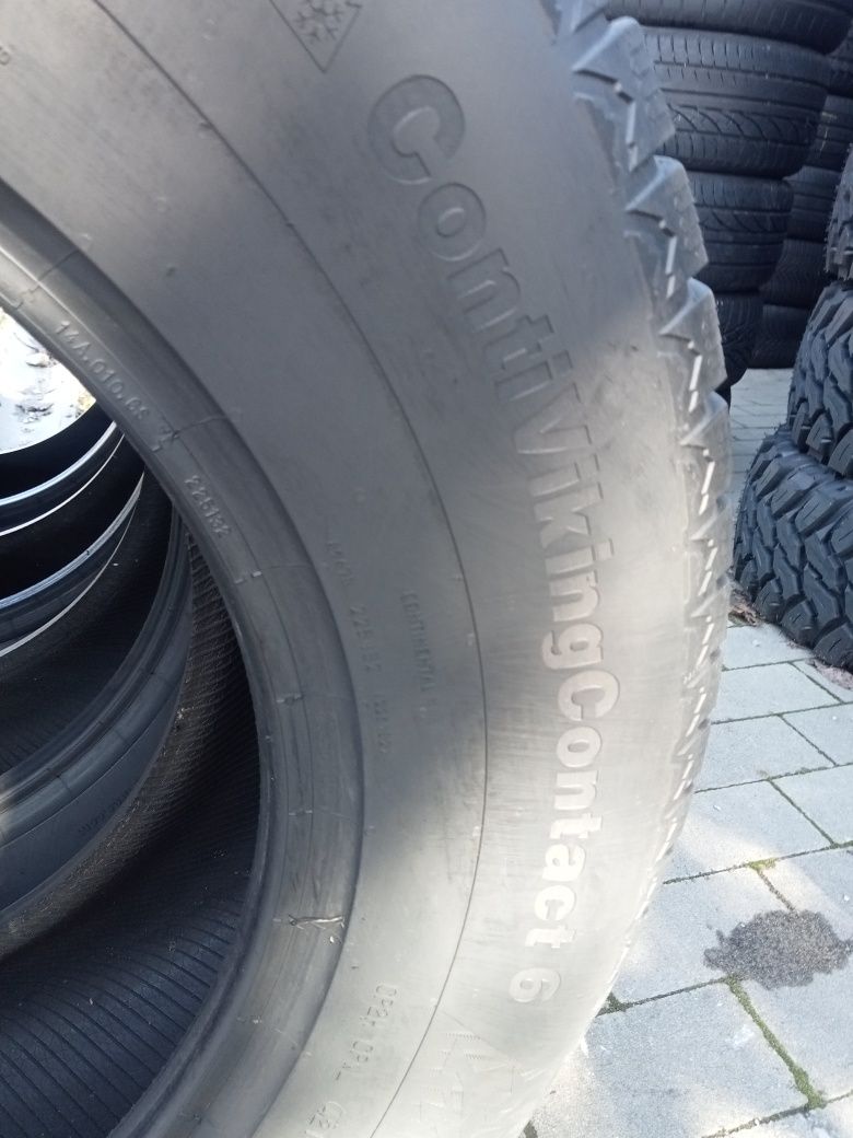 4x Opony Używane 265/65R17 Zimowe Continental