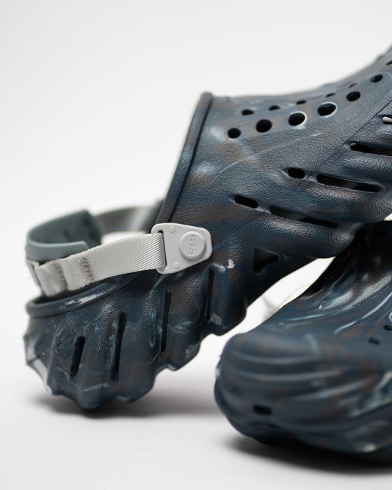 Мужские кроксы сабо Crocs Echo Marbled Clog (2 вида) Клоги Оригинал