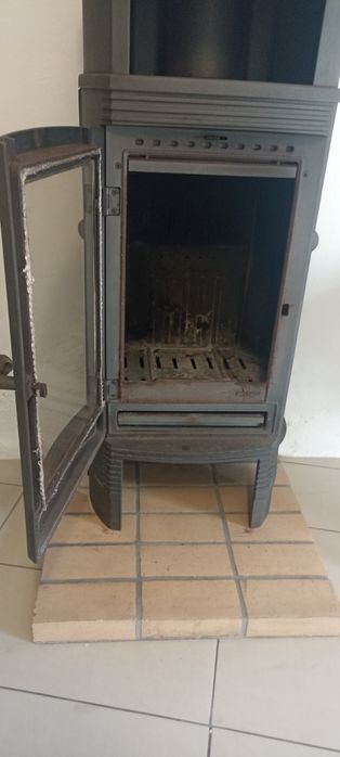 Salamandra ferro fundido a lenha