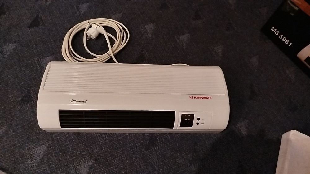 Тепло - вентелятор с пультом и программированием