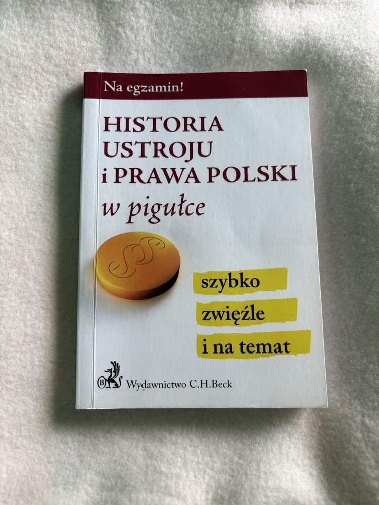 Historia ustroju i prawa polski w pigulce