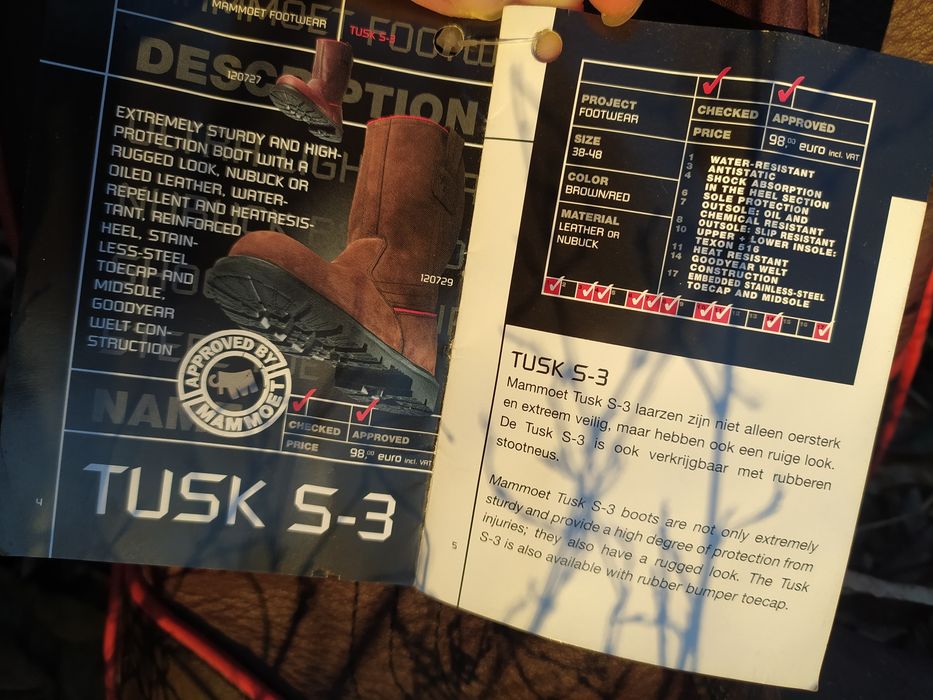 Сапоги MAMMOET workwear