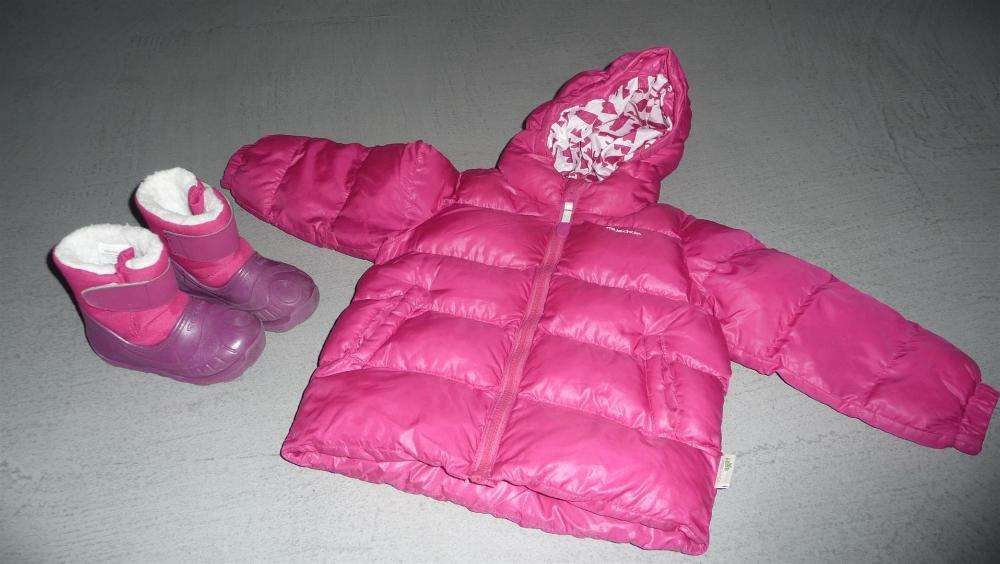 Kurtka puchowa Quechua 86 różowa