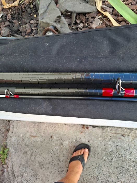 Cana de pesca de praia shimano catana 4.5m EX Surf 450 BX