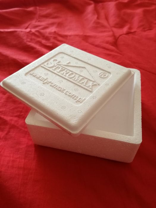 Pakiet 10x styrobox pojemnik styropianowy do transportu zwierząt
