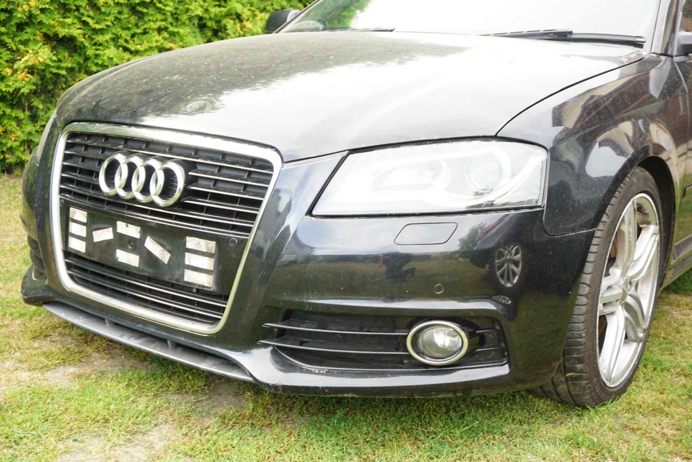 Audi a3 8P lift S-line Kompletny przód 3D maska zderzak xenon LZ9Y *