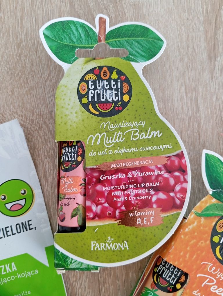 Peeling i balsam do ust tutti frutti