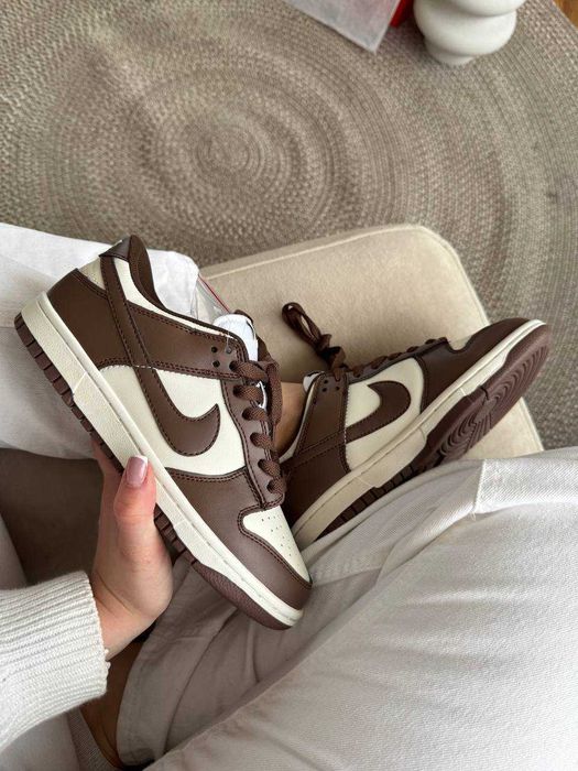 Женские кроссовки Nike SB dunk choco / Найк СБ данки шоколад 37 38 39