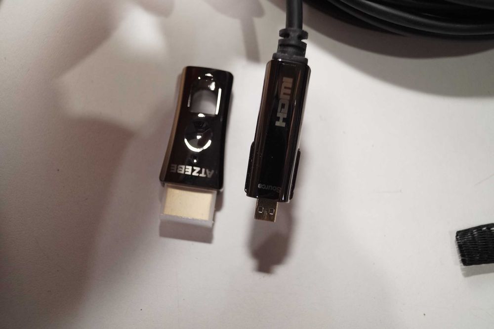 Kabel światłowodowy HDMI 2.0 ATZEBE 30m 4K 60Hz HDMI Micro HDMI