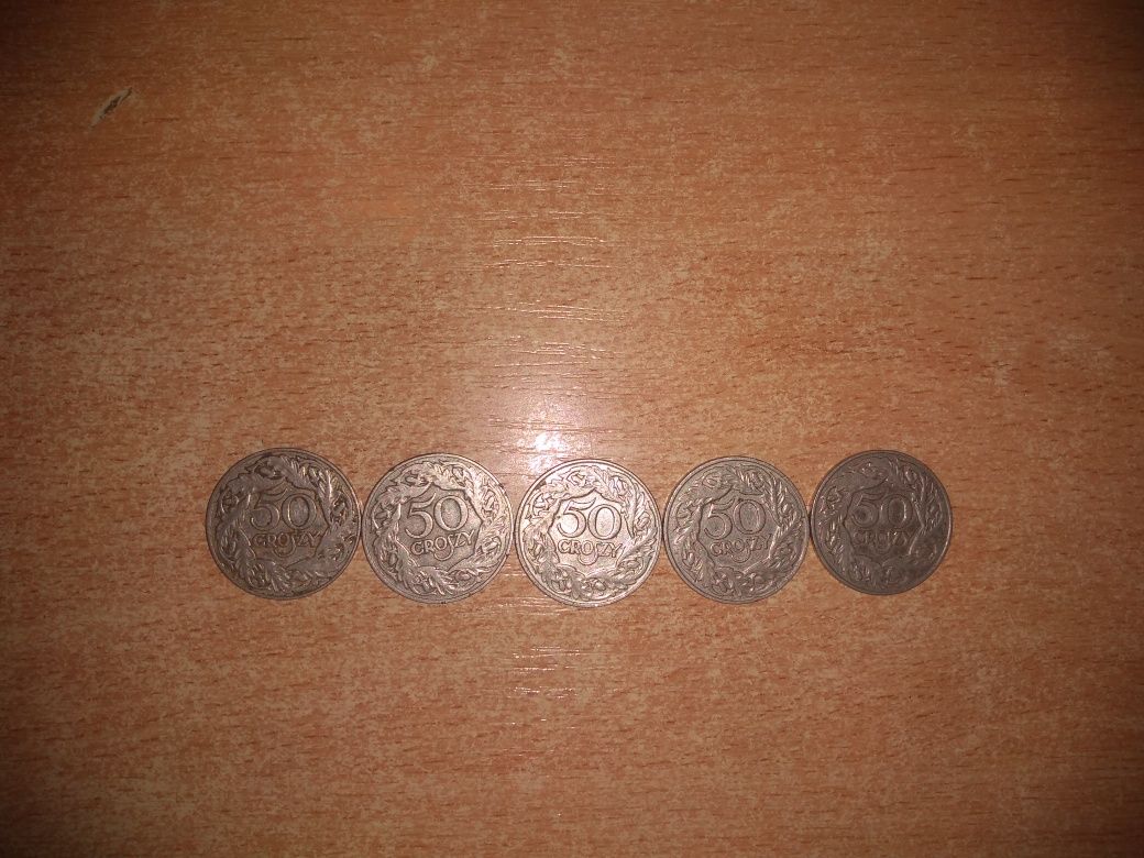 Moneta 50 groszy z 1923 roku