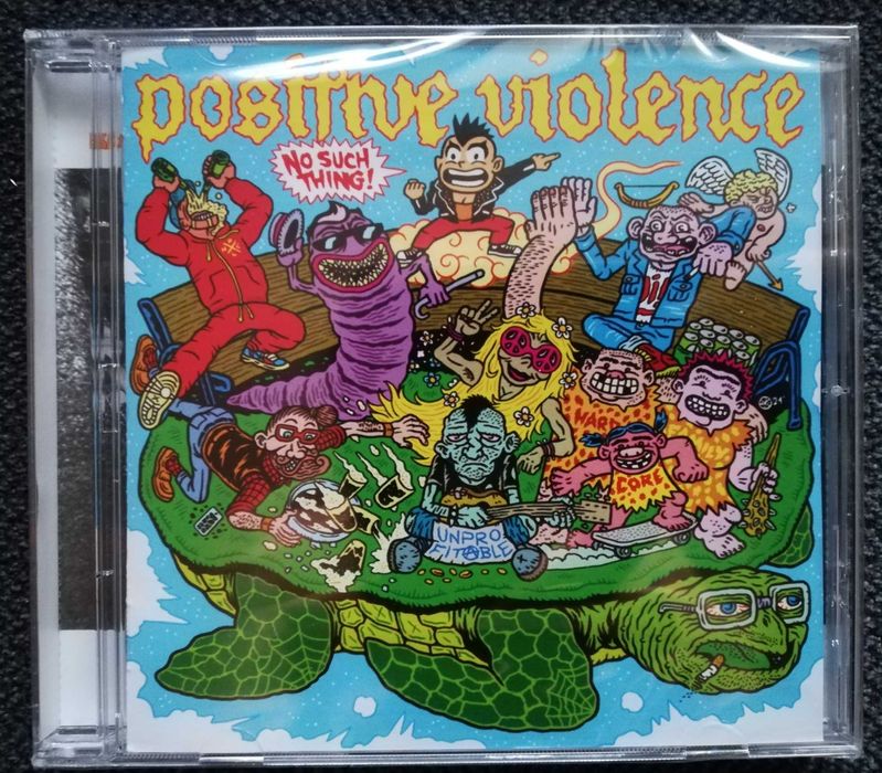 POSITIVE VIOLENCE CD Wrocław street core HC punk Oi! Sheer Terror SFA