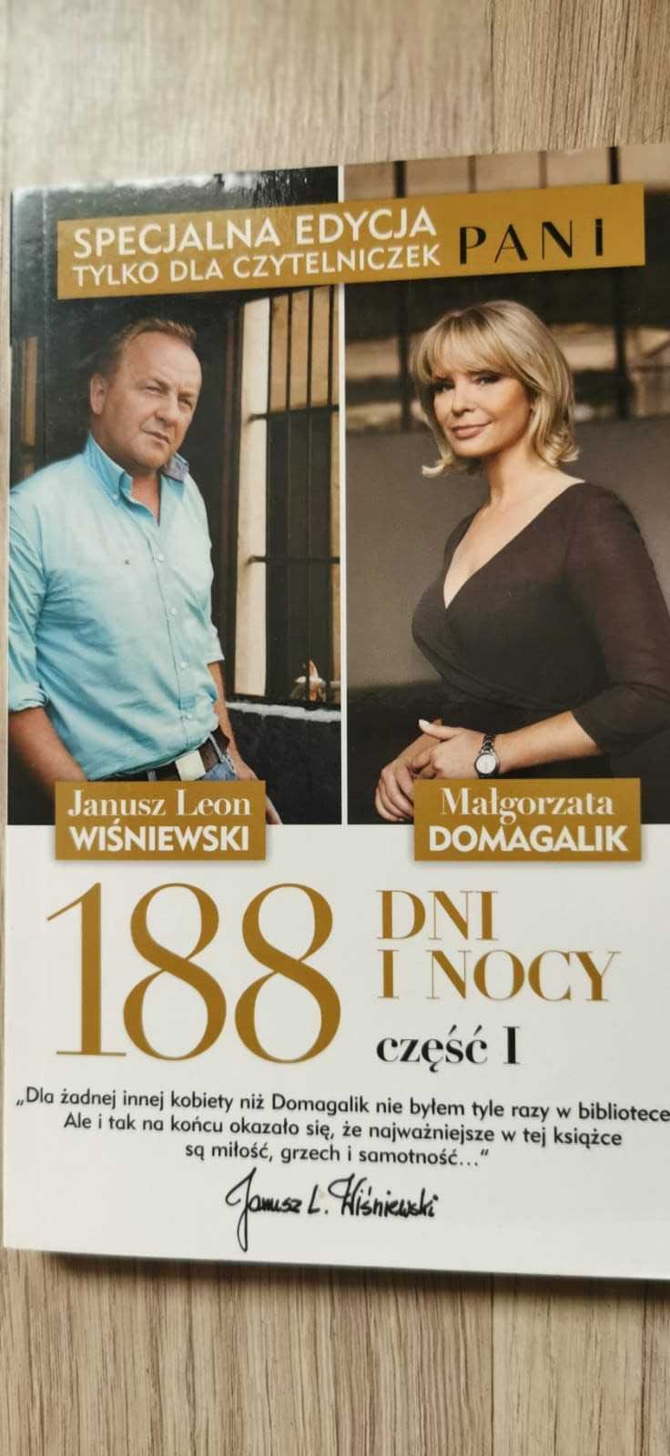 "188 Dni i nocy część I" J. Wiśniewski M. Domagalik - Specjalna Edycja