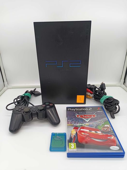Konsola PlayStation 2 FAT + Pad + Gra + Okablowanie