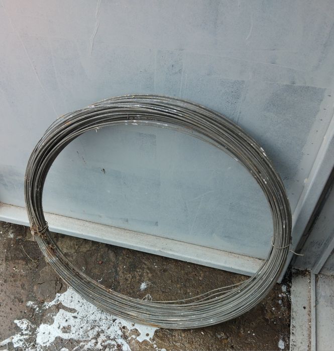 Проволока оцинкованая 3 мм. Б/у