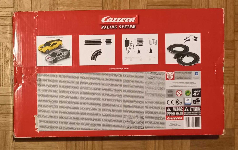 Transformers tor Carrera Go, 10 szyn po 3,50zł za szyne, skala 1:43