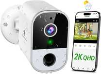 MENBORN L1 bezprzewodowa Kamera Wifi wodoodporna 2K 4MP 5200mAh Alexa