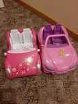 Dwa samochody barbie