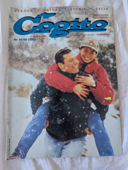 Cogito, dwutygodnik, matura studia zycie, 1998 grudzien
