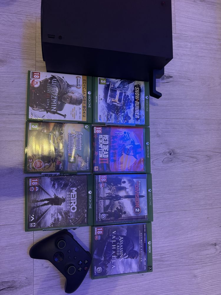 Xbox Series X 1 tera plus gry