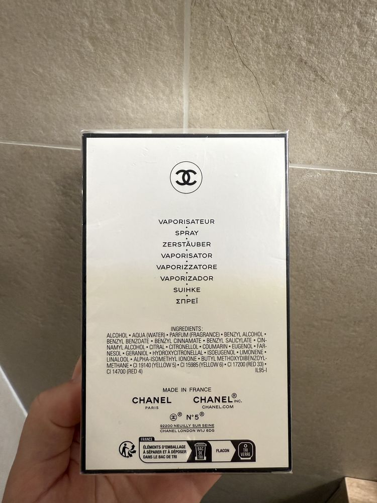Perfume Chanel N 5 100ml Novo Selado