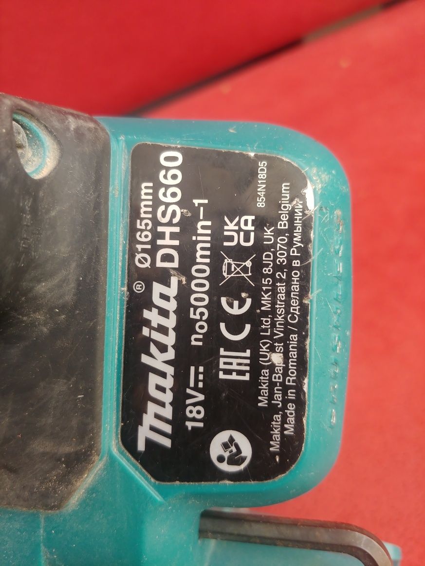 Piła tarczowa makita dhs660