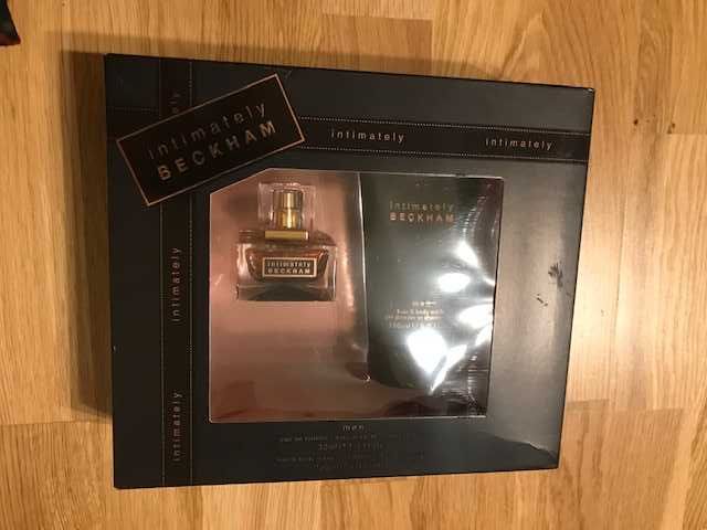 zestaw perfum oraz żel intlmately Beckham