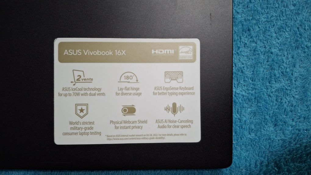 PC Portatil ASUS VIVO BOOK K3605ZC-  I7 12TH / RTX 3050 | Negociável