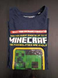 Pack T-shirt manga comprida Minecraft e h&m