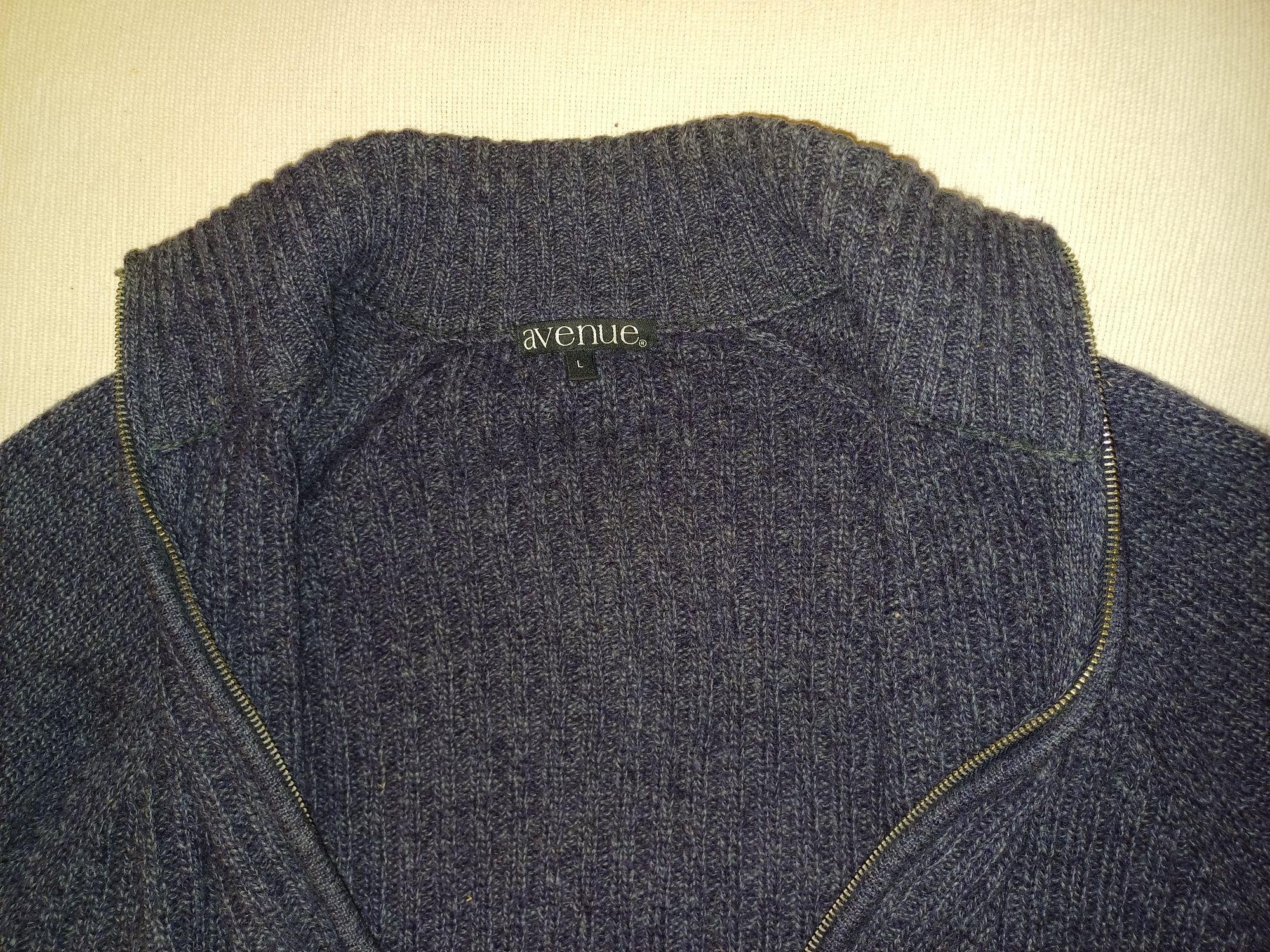 Sweter WEŁNA,  rozm. L, 100 % wełniany