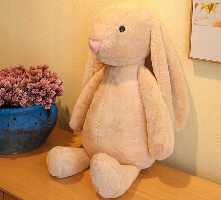 Nowy Duży XXL Miś Pluszowy Maskotka Zając Przytulanka 120CM Na Prezent