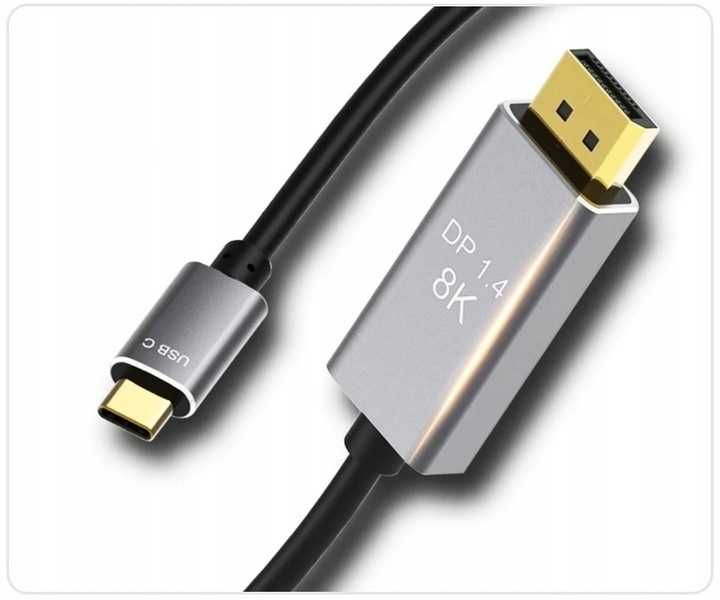 Kabel Usb-c DisplayPort 8K 5K 4K 240Hz