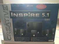 Sistema de som, INSPIRE 5.1, da CREATIVE