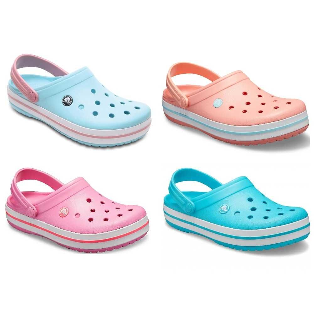 Женские Crocs Crocband Clogs, W6-W11, 100% оригинал