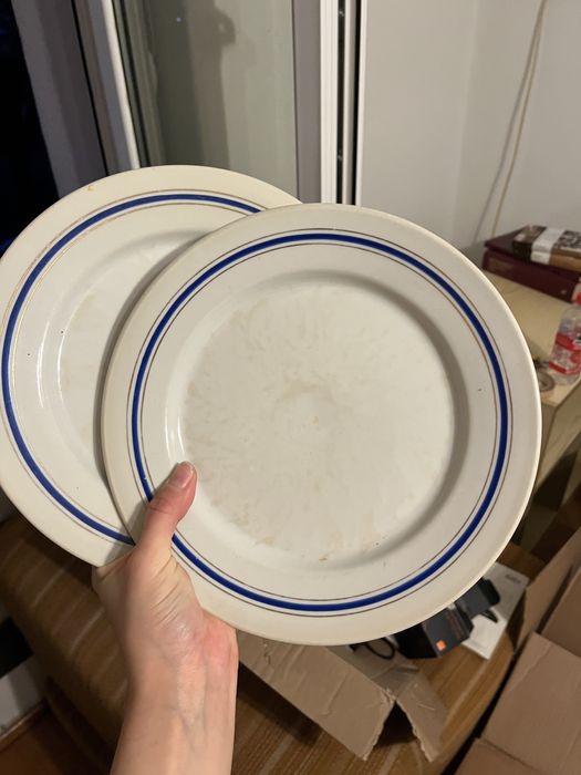 Tułowice, Ceramika, Garnki Emalia, Mise, Lubliana PRL