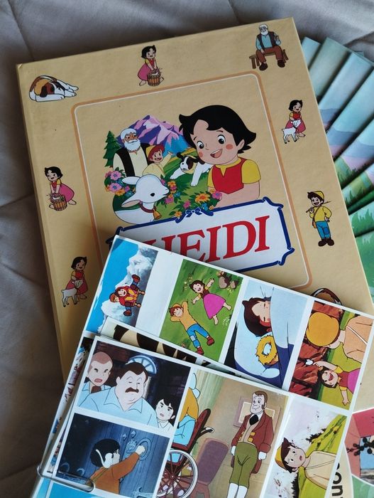 Colecção Fascículos/Cromos Heidi