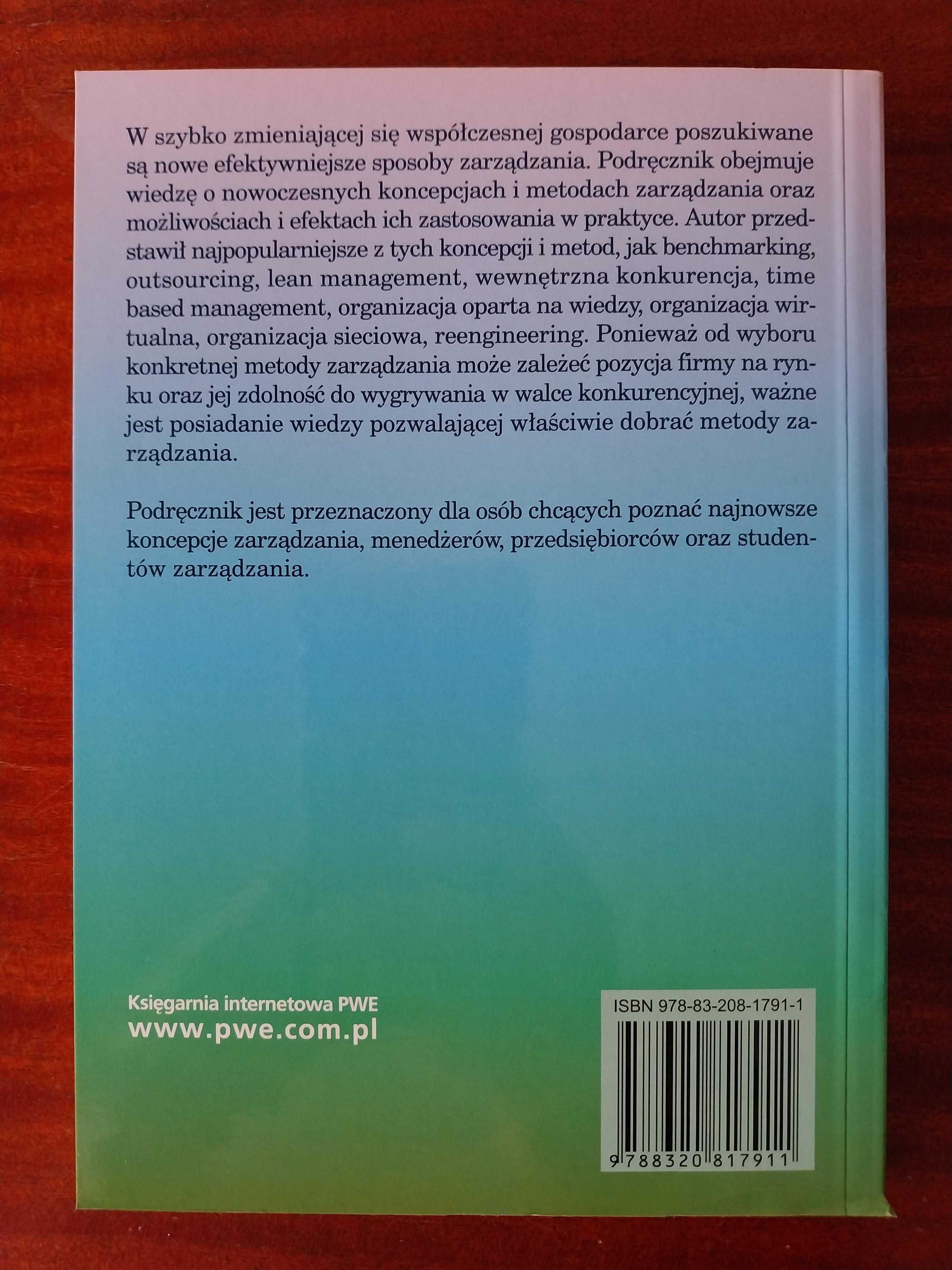 Kazimierz Zimniewicz - Współczesne koncepcje i metody zarządzania