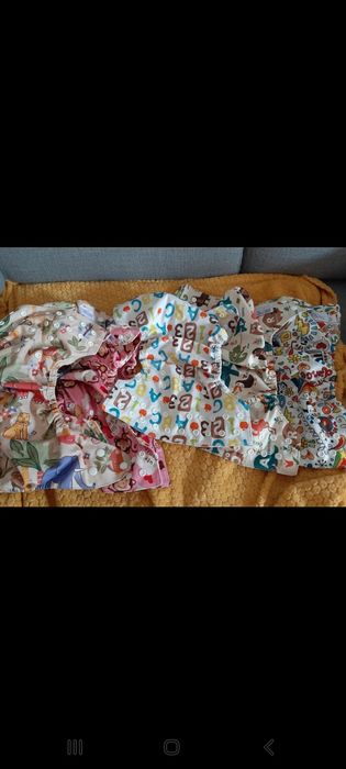 Pieluszki wielorazowe otulacze