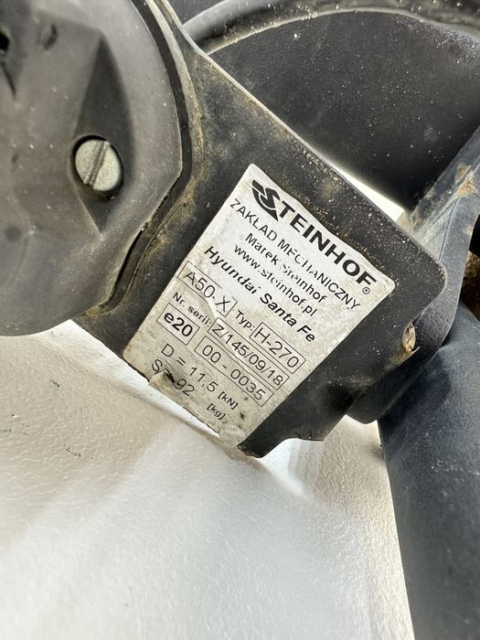 Hyundai Santa Fe I hak holowniczy STEINHOF moduł wiązka