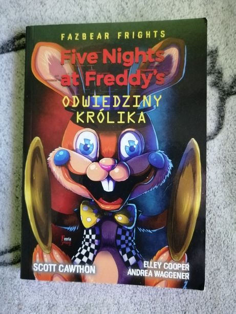 Książka Five  Nights at Freddy's odwiedziny krulika