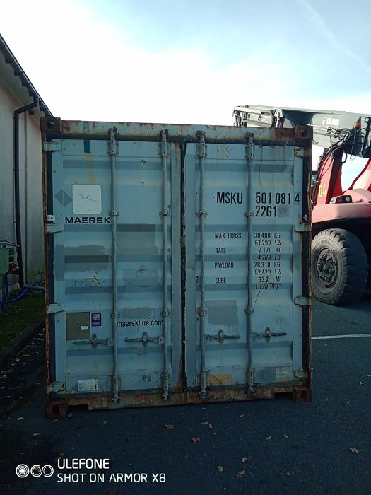 Kontener ze zdjęć 20'DC 6 metrowy używany